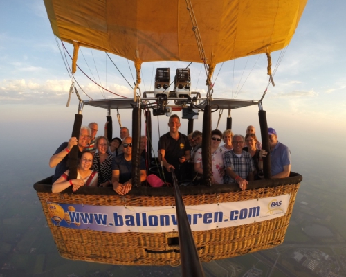 Ballonvaart in Den Bosch met Piloot Martijn 